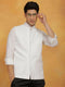 Vastramay Men's White - Nehru Jacket