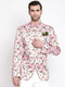 Vastramay Men's Pink Silk Blend Jodhpuri