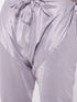 Vastramay Men's Lavender Silk Blend Kurta and Pyjama Set