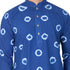 Vastramay Men's Blue Cotton Kurta and Pyjama Set