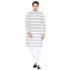 Vastramay Men's White Cotton Kurta and Pyjama Set
