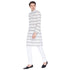 Vastramay Men's White Cotton Kurta and Pyjama Set