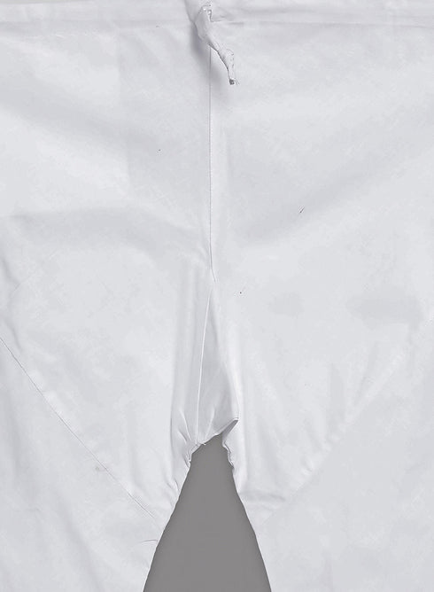 VASTRAMAY Men's Pink Cotton Blend Kurta and Pyjama Set