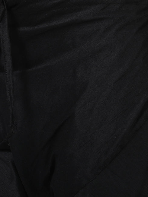 Vastramay Men's Grey Cotton Blend Kurta and Pyjama Set