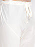 Vastramay Men's Cream Viscose Rayon Kurta Pyjama Set