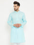 Vastramay Aqua Cotton Baap Beta Kurta