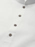 Vastramay Men's White Cotton Kurta And Mundu Set