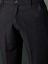 Vastramay Mens Brown And Black Printed Cotton Blend Kurta Pyjama Set