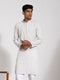 Vastramay Men's Grey Rayon Kurta