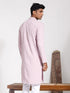Vastramay Men's Onion Rayon Kurta