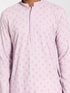 Vastramay Men's Onion Rayon Kurta