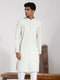 Vastramay Men's Pista Rayon Kurta