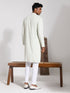 Vastramay Men's Pista Rayon Kurta And Pyjama Set