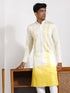 Vastramay Men's Yellow Viscose Kurta