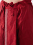 Vastramay Men's Gold And Maroon Silk Blend Kurta And Dhoti Set