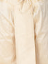 Vastramay Vastramay Men's Maroon Cotton Silk Blend Kurta and Dhoti Pant Set