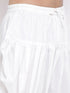 Vastramay Men's Cream Cotton Blend Kurta and White Dhoti Set