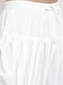 Vastramay Men's Pink Cotton Blend Kurta and White Dhoti Set