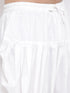 Vastramay Men's Purple Cotton Blend Kurta and White Dhoti Set