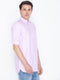 VASTRAMAY Men's Pink Cotton Short Kurta