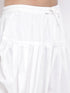 Vastramay Men's Brown Cotton Blend Kurta and White Dhoti Set
