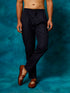 Vastramay Men's Navy Blue Cotton Pant Style Pyjama