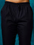 Vastramay Men's Navy Blue Cotton Pant Style Pyjama