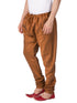Vastramay Men's Coffee Cotton Silk Blend Pyjama