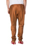 Vastramay Men's Coffee Cotton Silk Blend Pyjama