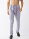 Vastramay Men's Lavender Solid Straight-Fit Churidar