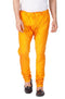 Vastramay Men's Orange Cotton Silk Blend Pyjama