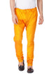 Vastramay Men's Orange Cotton Silk Blend Pyjama