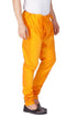 Vastramay Men's Orange Cotton Silk Blend Pyjama