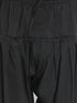 Vastramay Men's Black Cotton Blend Patiala Pyjama