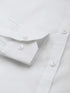 Vastramay Men's White Cotton Shirt And Mundu Set