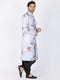 VASTRAMAY Men's Multicolor Cotton Blend Sherwani Set