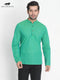 Vastramay Men's Green Pure Cotton Short Kurta