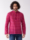 Vastramay Men's Purple Pure Cotton Kurta
