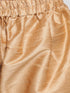Vastramay Banarasi Gold And Rose Gold Woven Siblings Set