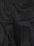 Vastramay Boy's Mustard and Black Silk Blend Kurta and Patiala Pant Set