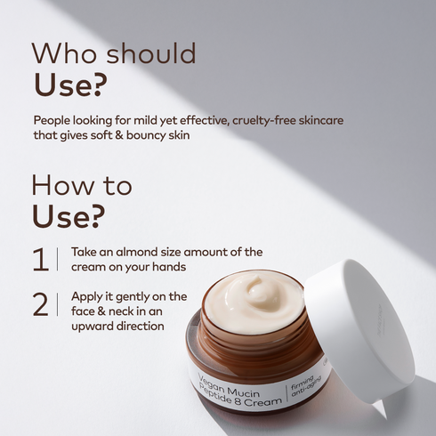 The Face Shop Alltimate Vegan Mucin Peptide 8 Cream