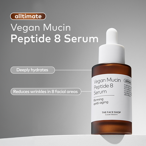 The Face Shop Alltimate Vegan Mucin Peptide 8 Serum