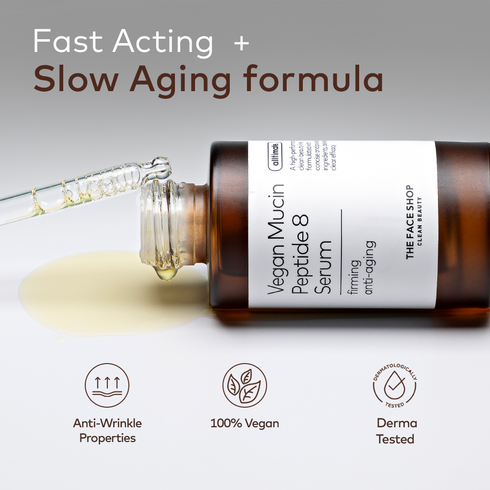 The Face Shop Alltimate Vegan Mucin Peptide 8 Serum