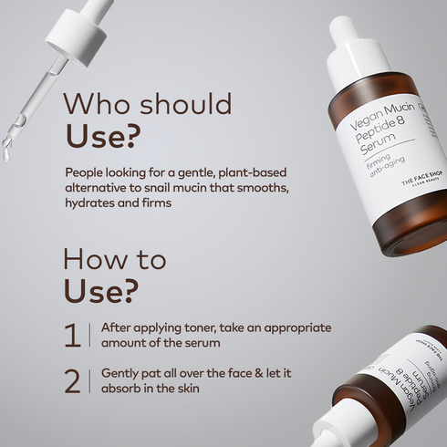 The Face Shop Alltimate Vegan Mucin Peptide 8 Serum