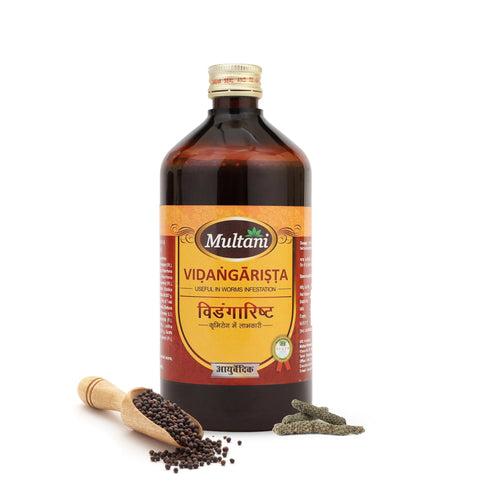 Multani Pharmaceuticals Limited Multani Ayurvedic Vidangarista Beneficial in Worms Infestation