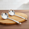 Vinod Stainless Steel Dosa Making Spoon Ladle Set of 2 Highest Grade Stainless Steel Rust Free Dishwasher Safe
