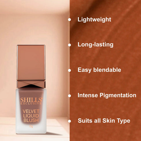 Shills Professional Velvet Liquid Blusher