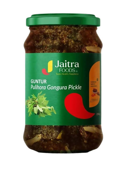 Jaitra Foods Guntur Pulihora Gongura Pickle