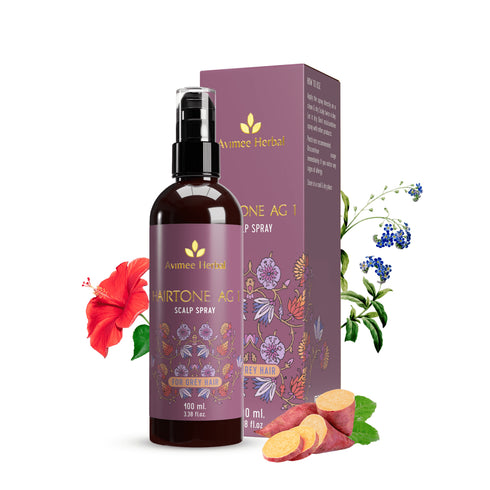 Avimee Herbal Anti Grey Kit With Shakuntala Hair Cleanser