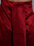 Vastramay Men's Gold Zari Weaved Jacket With Kurta Dhoti Set